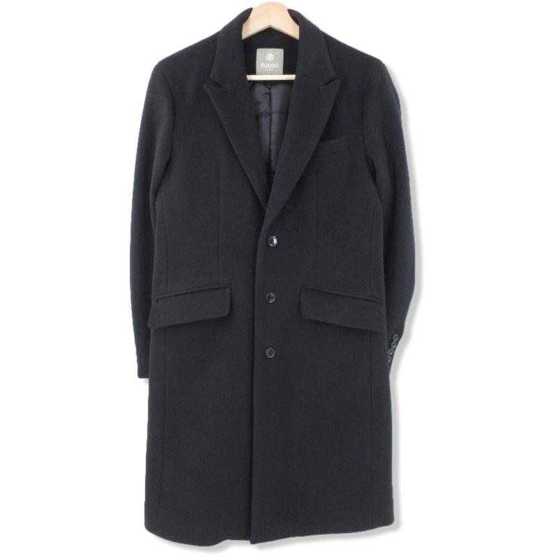 Nano Universe ナノユニバース チェスターコート Nuc73mt0767sk ウール ブラック 黒 S メンズ 中古 クラシック 通販 Yahoo ショッピング