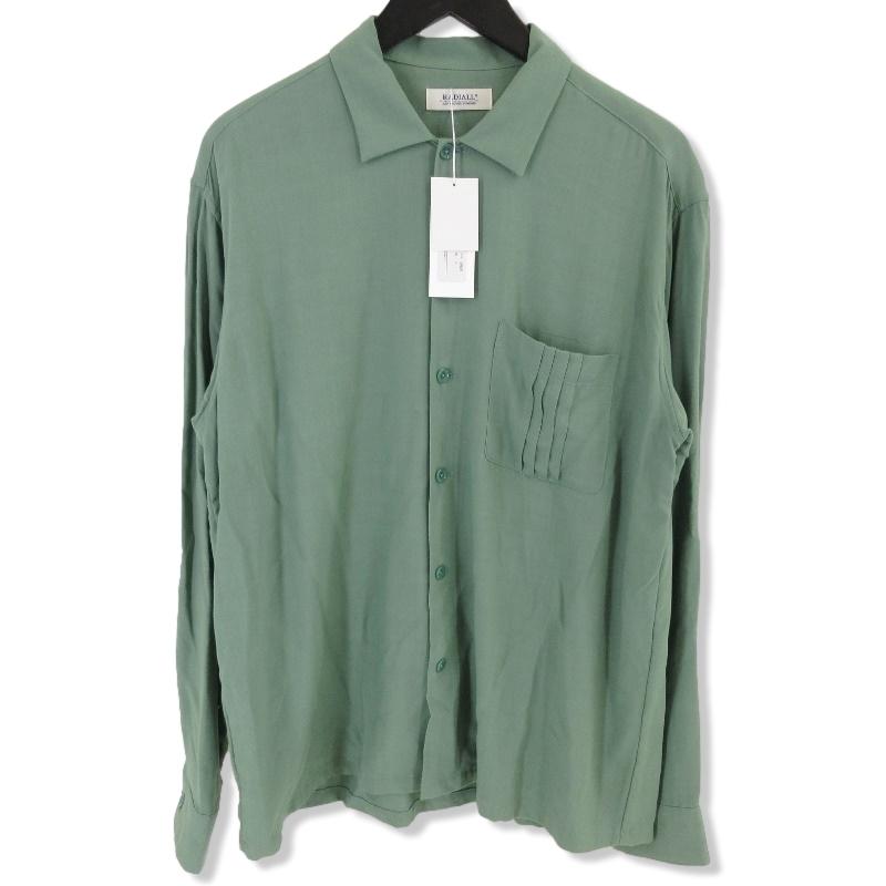 美品 RADIALL ラディアル OPEN COLLARED SHIRT L/S RAD-20SS-SH011-2 