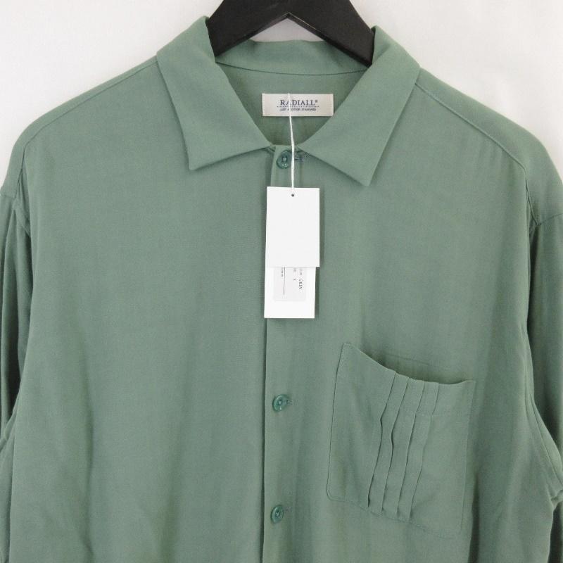 RADIALL 美品 ラディアル OPEN COLLARED SHIRT L/S RAD-20SS-SH011-2 