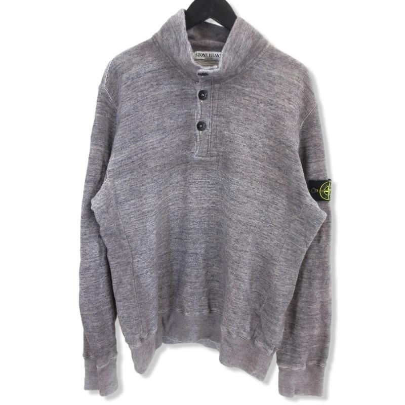 STONE ISLAND ストーンアイランド スウェット ヘンリーネック