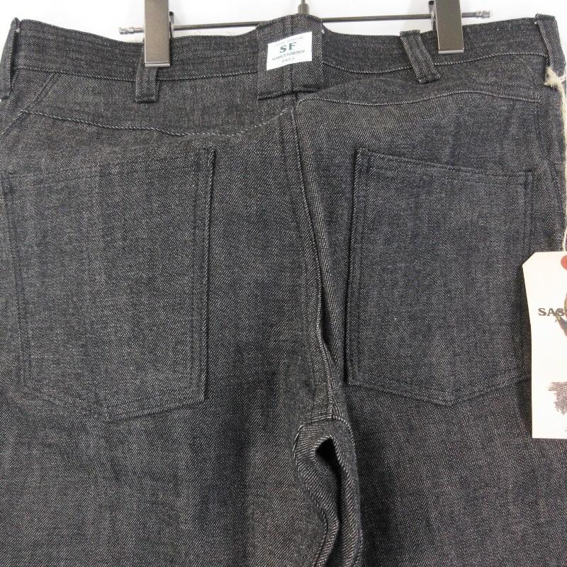 ササフラス　Sprayer 5 Pants ブラックデニム　14オンス 楽天市場】【中古】SASSAFRAS ササフラス Sprayer 5 Pants 14 Oz