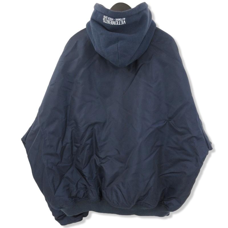 VETEMENTS × ALPHA INDUSTRIES ヴェトモン Reversible HOODED