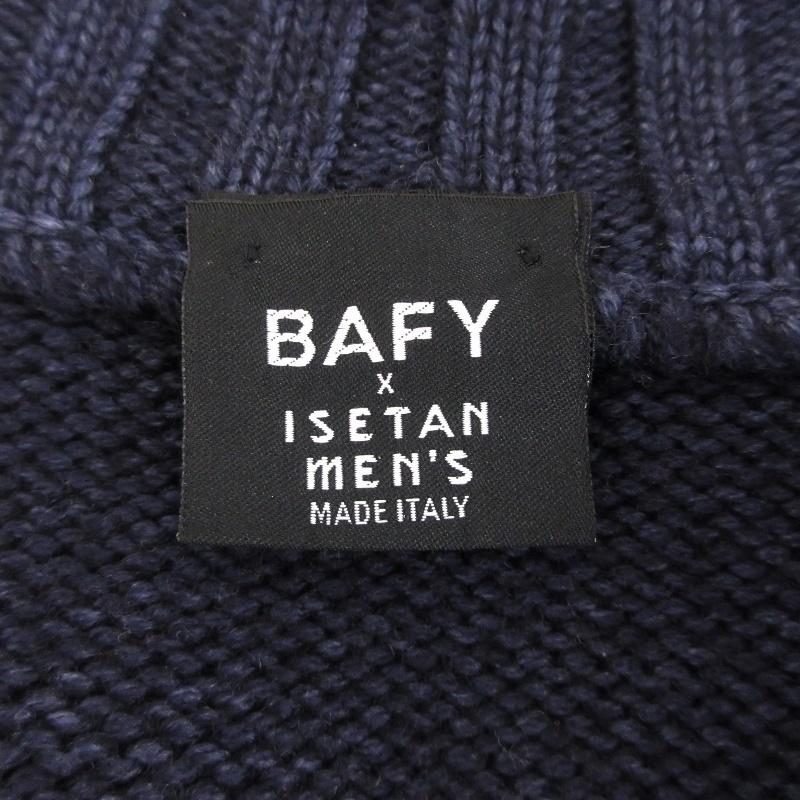 ✴︎値下げ✴︎BAFY イタリア製　ネイビー ダブルジップ ドライバーズニット50 楽天市場】バフィー ニット ドライバーズニット モックネック 2025AW