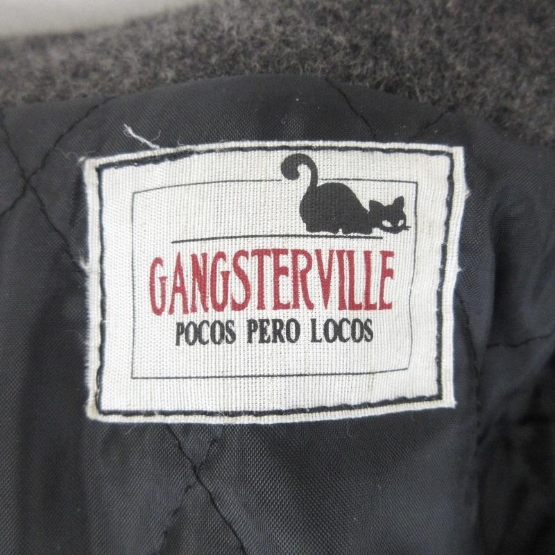 GANGSTERVILLE   メルトンジャケット 楽天市場】GANGSTERVILLE ギャングスタービル ウールメルトン