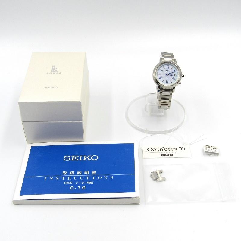 SEIKO セイコー 腕時計 SSQV027 LUKIA ルキア ソーラー 銀座店で購入