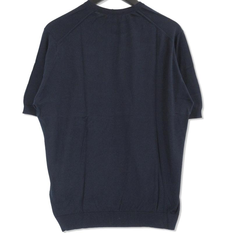 未使用 JOHN SMEDLEY ジョンスメドレー 半袖クルーネックニット S4409 
