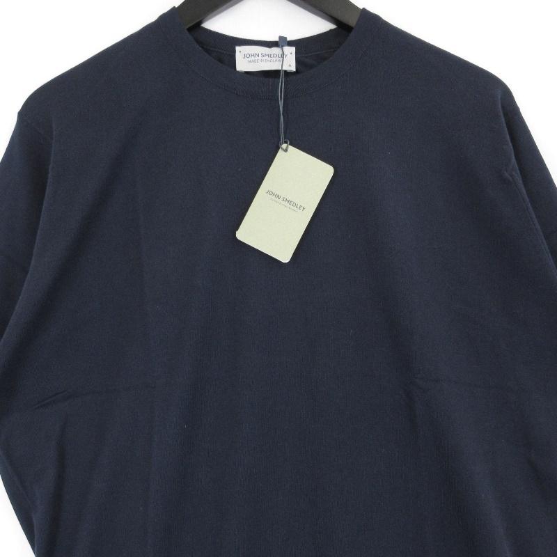 未使用 JOHN SMEDLEY ジョンスメドレー 半袖クルーネックニット S4409 