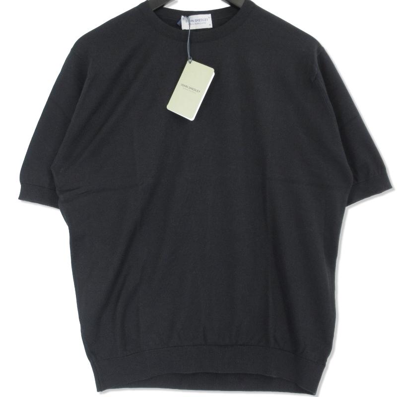 未使用 JOHN SMEDLEY ジョンスメドレー 半袖クルーネックニット S4409 
