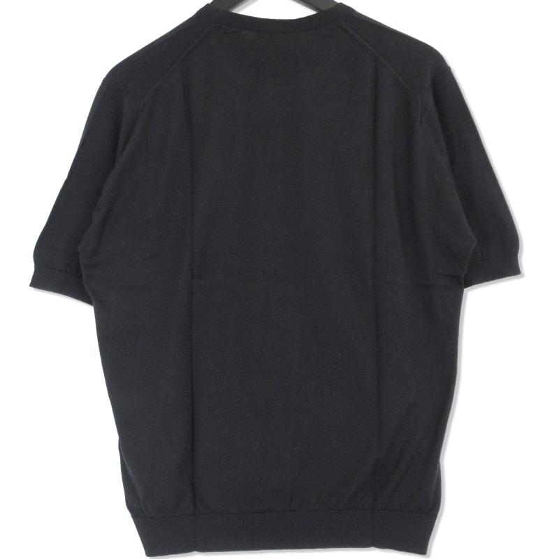 未使用 JOHN SMEDLEY ジョンスメドレー 半袖クルーネックニット S4409 