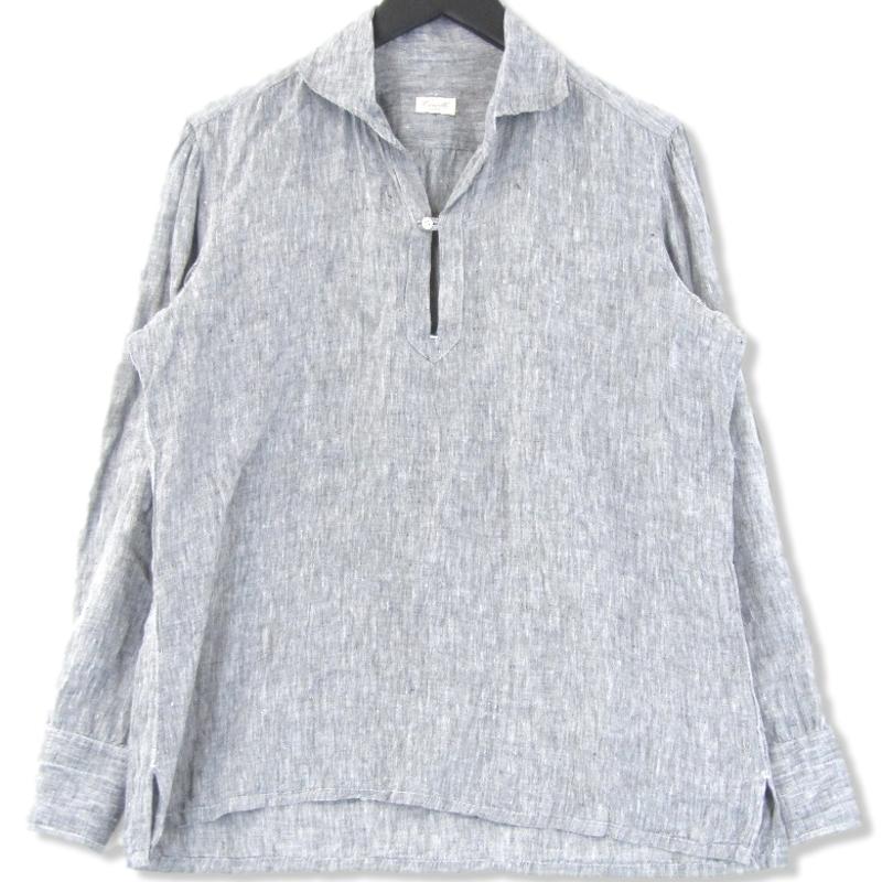 良品 CIRIELLO チリエッロ カプリシャツ リネン 麻 ナポリ 長袖