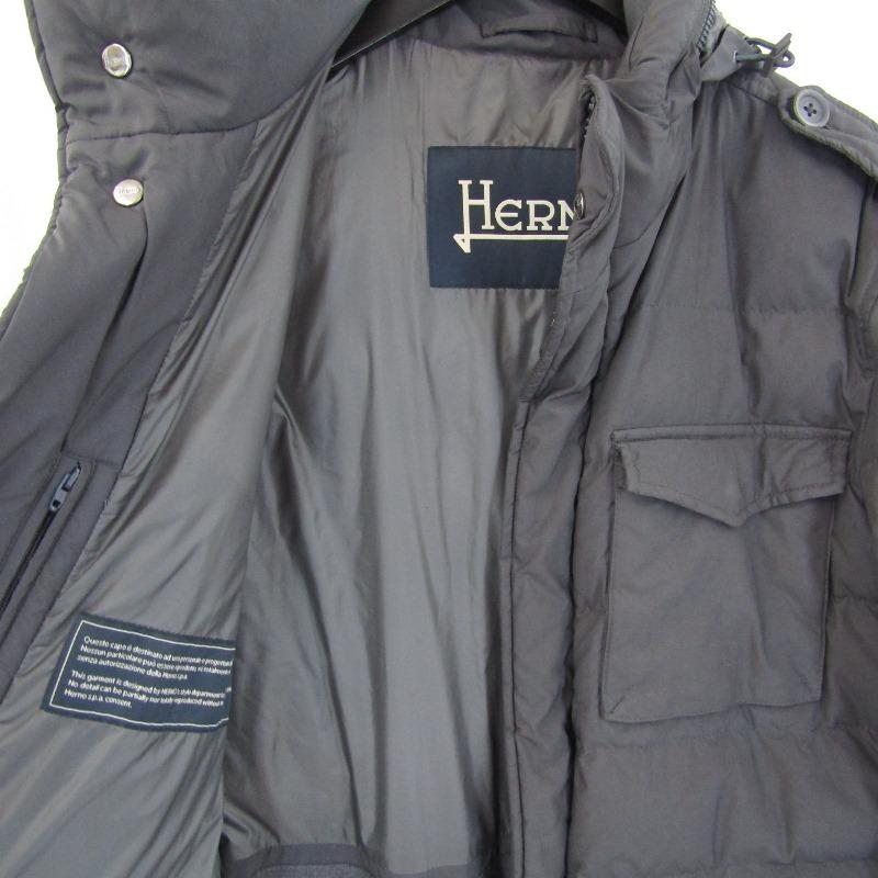 HERNO ヘルノ ダウンジャケット M65 ポーラテック グレー 46 43003833 