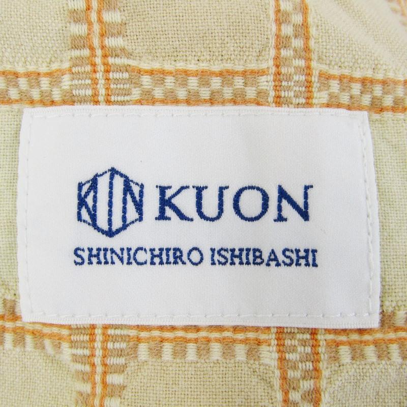 KUON クオン 20AW デニム フィールドジャケット 襟裂織り 2002 KUON クオン 20AW デニム フィールドジャケット 襟裂織り 2002