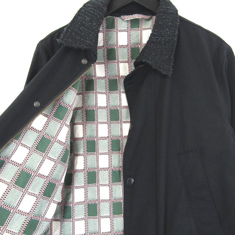 KUON クオン 20AW フィールドジャケット 裂き織物 2002-JK0403 KUON クオン 20AW フィールドジャケット 裂き織物 2002-JK0403