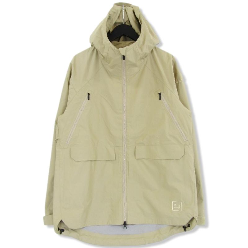 新品未使用 WOOLRICH ジップアップ ブルゾン M べージュ※汚れあり WOOLRICH 未使用 ウールリッチ ブルーリッジジャケット WJOU0083