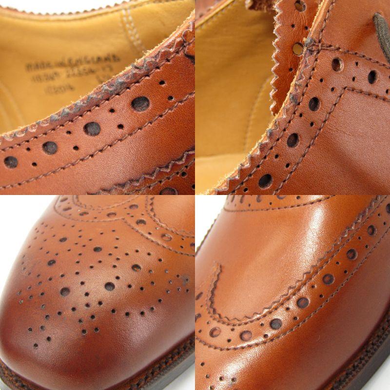 未使用 GRENSON グレンソン UK6.5 ウイングチップ 22356 BATH カーフ 