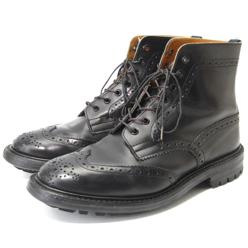 Tricker's トリッカーズ UK9.5 カントリーブーツ M2508 モールトン