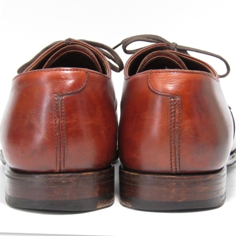 CROCKETT&JONES クロケット&ジョーンズ UK7.5 パンチドキャップトゥ 