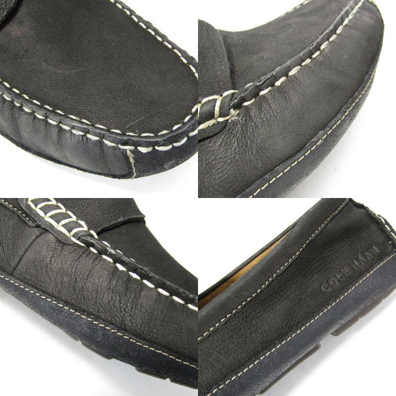 未使用級　コールハーン　ドライビングシューズ　クロコ型押し　ブラウン　1918 1000002225_2.jpg