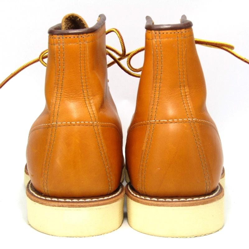 未使用 REDWING レッドウィング US8.5E 26.5cm モックトゥ 9875 復刻犬 
