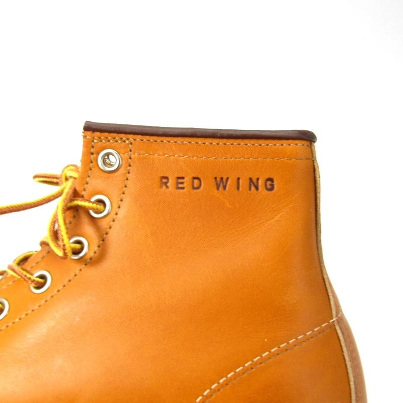 未使用 REDWING レッドウィング US8.5E 26.5cm モックトゥ 9875 復刻犬 