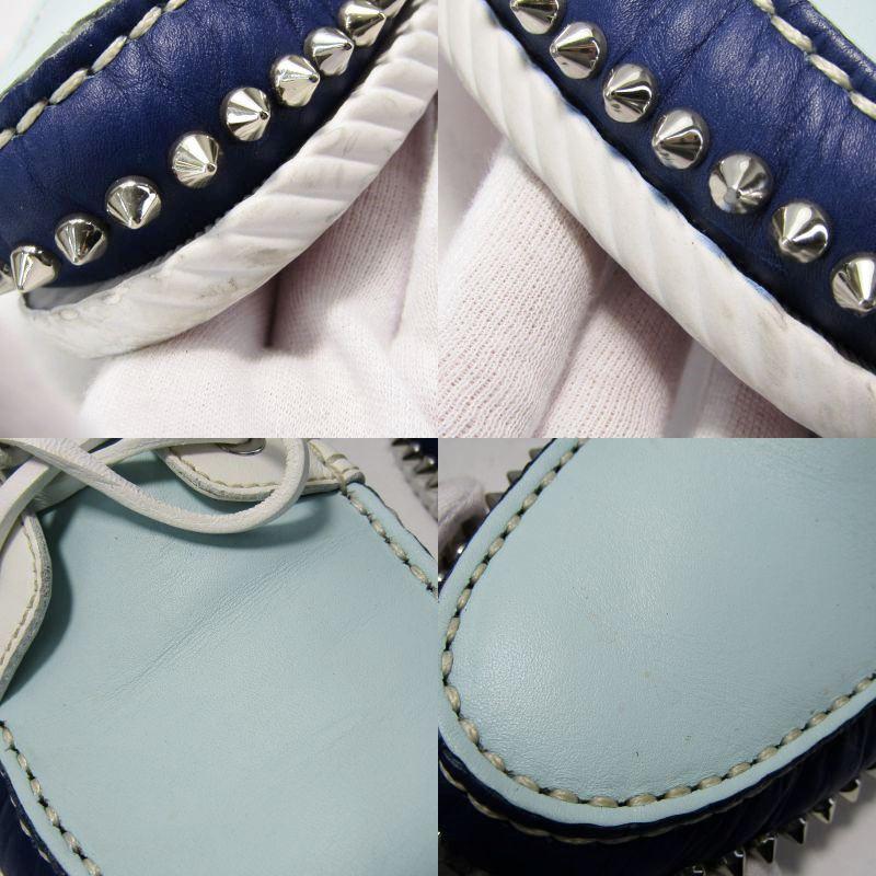 Christian Louboutin クリスチャンルブタン 42 デッキシューズ STECKEL  