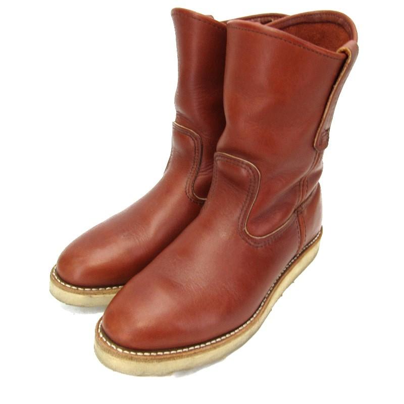RED WING SHOES 良品 REDWING レッドウィング ペコスブーツ 8866 9 
