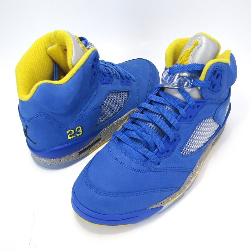 NIKE 良品 ナイキ AIR JORDAN 5 LANEY JSP CD2720-400 エアジョーダン  