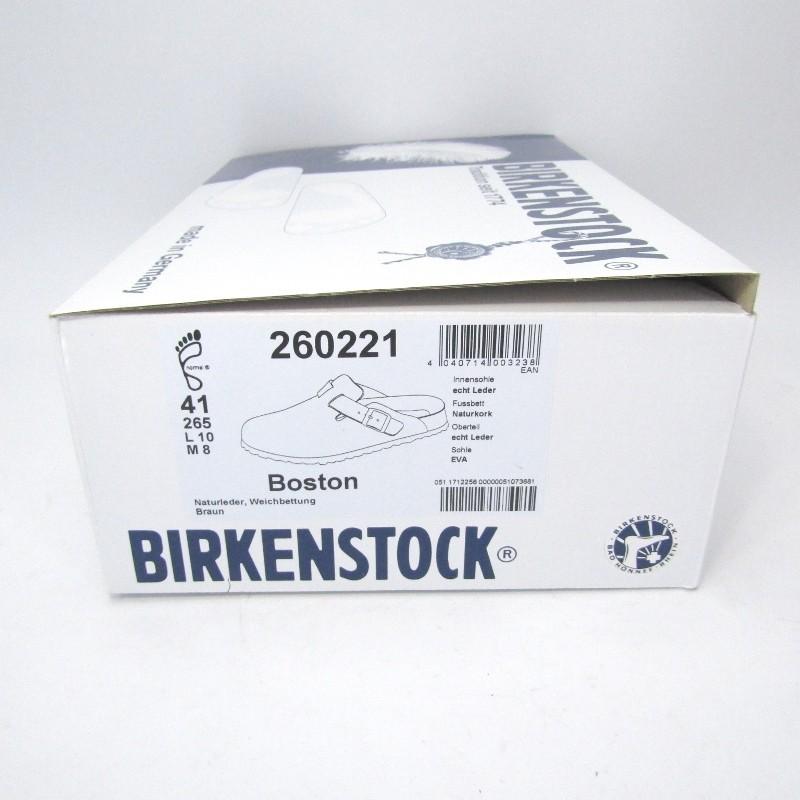美品 BIRKENSTOCK ビルケンシュトック ボストン サンダル ブラック 