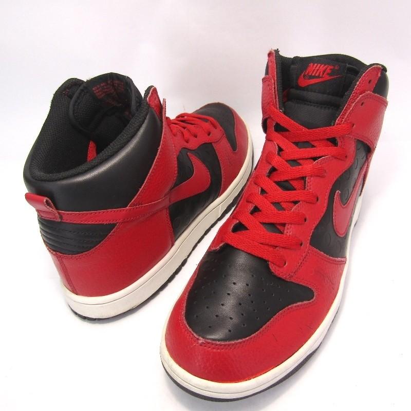 NIKE ナイキ DUNK HIGH 317982-021 ダンク VIRSITY RED 10年製 NIKE ナイキ DUNK HIGH 317982-021 ダンク VIRSITY RED 10年製
