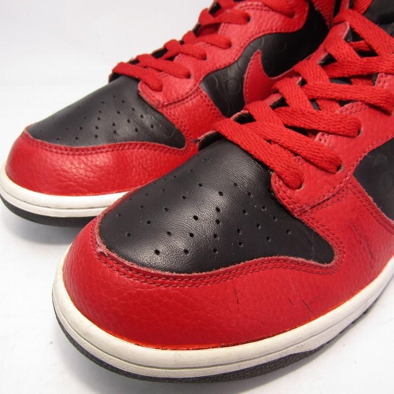 NIKE ナイキ DUNK HIGH 317982-021 ダンク VIRSITY RED 10年製 NIKE ナイキ DUNK HIGH 317982-021 ダンク VIRSITY RED 10年製