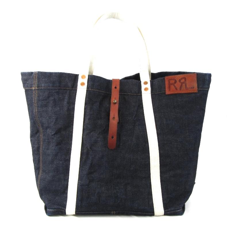 RRL Ralph Lauren（ダブルアールエル） RRL トートバッグ デニム 革 