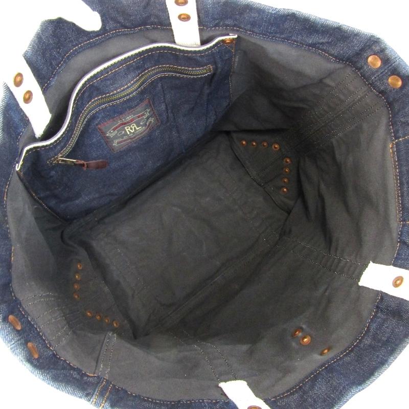 RRL Ralph Lauren（ダブルアールエル） RRL トートバッグ デニム 革 