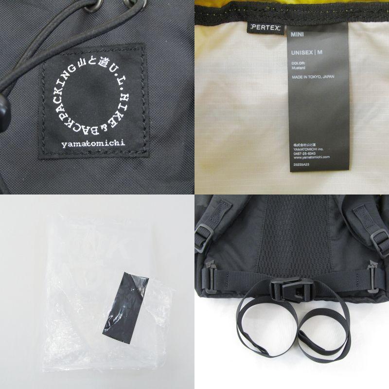 美品 山と道 ヤマトミチ バックパック MINI 2025年 ミニ PERTEX ザック リュック 25-30L ミニマリストパッド内臓 Mustard M 47000033_5
