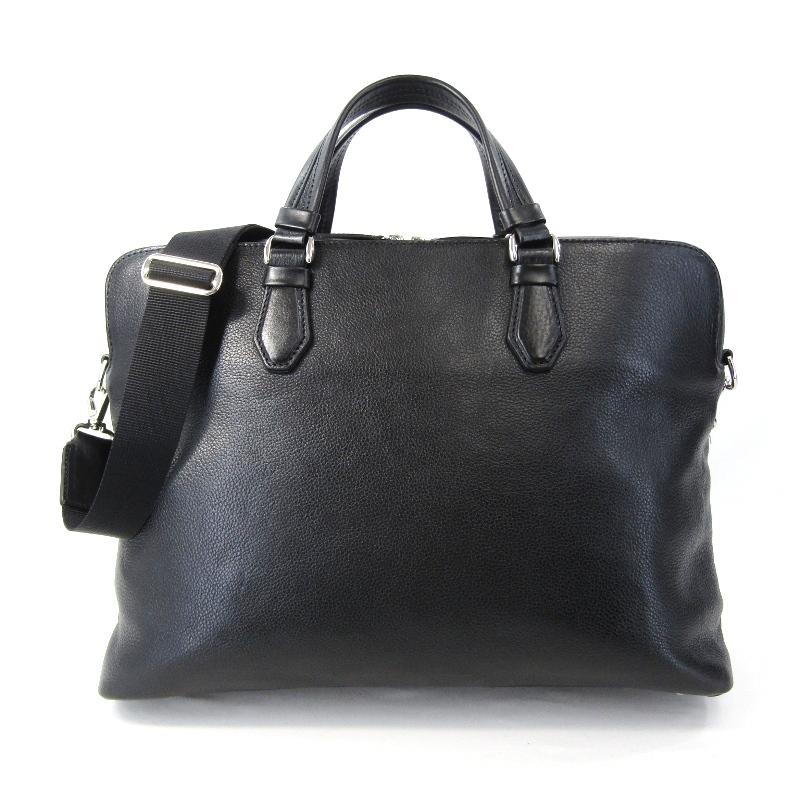 美品 FIVE WOODS ファイブウッズ 2WAY ブリーフケース GRAIN2.0 39604 