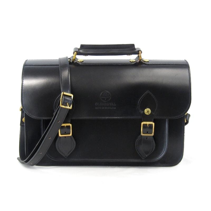 GLENROYAL（グレンロイヤル） 美品 サッチェルバッグ13インチ 02-5912