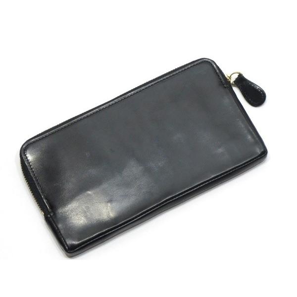 GANZO ガンゾ GUD2 ZIPウォレット カーフレザー 長財布 黒 ロング 