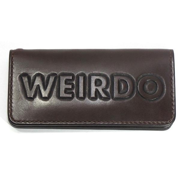 WEIRDO ウィアード WJ039 WRD WALLET ロングウォレット ブラウン