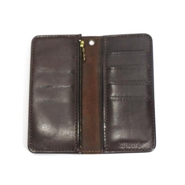 WEIRDO ロングウォレット　財布　長財布 WEIRDO ウィアード WJ039 WRD WALLET ロングウォレット ブラウン