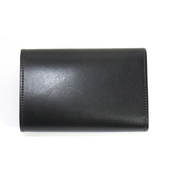 ワイルドスワンズ　バーン　ブラック　三つ折り二つ折り WILDSWANS ワイルドスワンズ BYRNE バーン ブラック 三つ折り財布