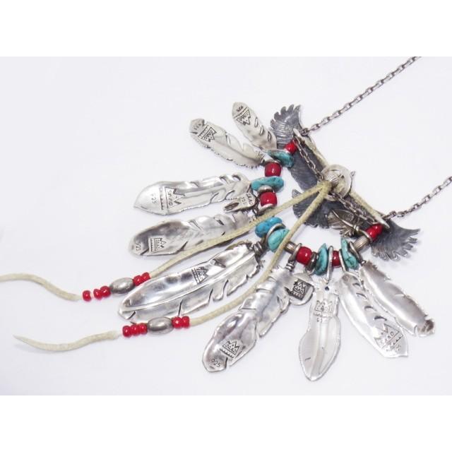 【極美品❗️】 SAAD ターコイズ ペンダント イーグル フェザー 太陽神 #8 極美品 SAAD ターコイズ イーグル ペンダントトップ silver925