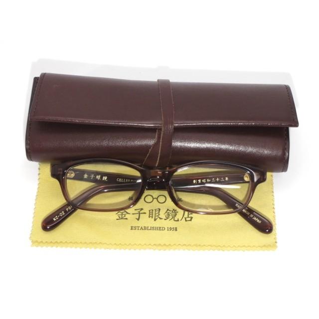 金子眼鏡 カネコメガネ KC-02 ウェリントン メガネフレーム PBR  