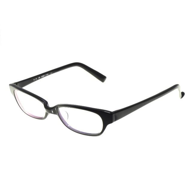 999、9 E-15 ブラックメガネ 52mm 999.9 フォーナインズ メガネフレーム E-15 99 フルリム 61