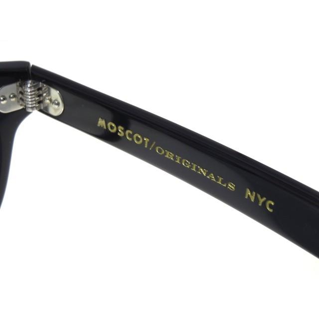MOSCOT サングラス ブラック フレーム レムトッシュ 46 Moscot Lemtosh Eyeglasses -Black- ｜ モスコット レムトッシュ