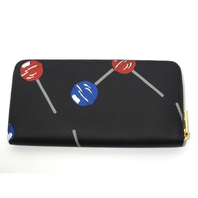美品 LOEWE ロエベ 長財布 Lollipops Zip Around Wallet ラウンド 