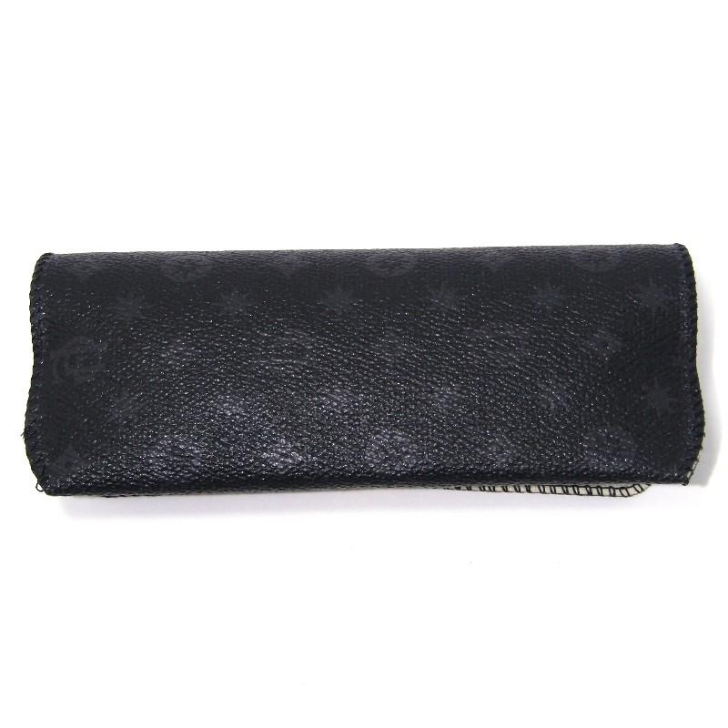 未使用 GLAD HAND グラッドハンド メガネケース GLASSES CASE モノグラム FAMILY CREST メガネ 眼鏡 ...