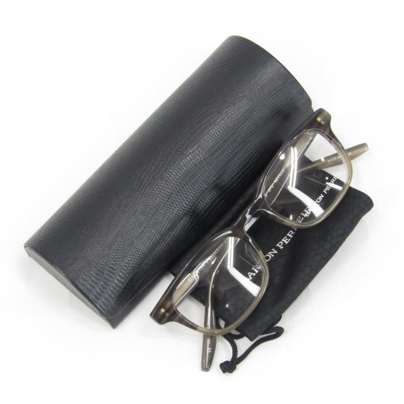 未使用 BARTON PERREIRA バートンペレイラ メガネフレーム NEVILLE ネビル ウェリントン ASIAN FIT STO