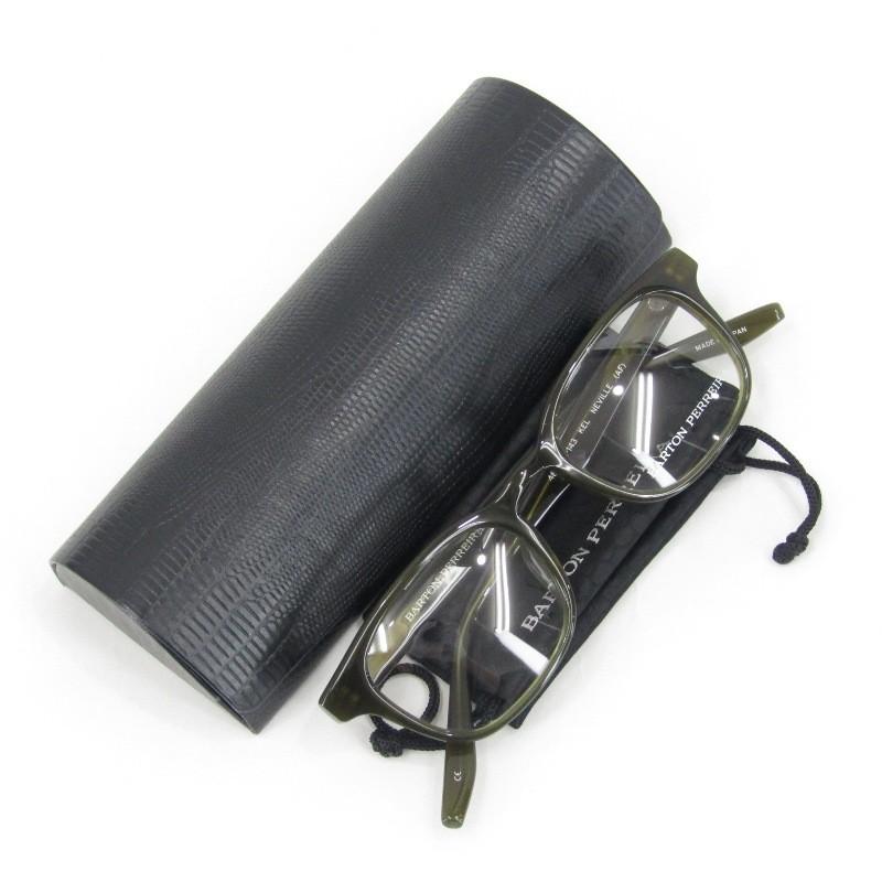 未使用 BARTON PERREIRA バートンペレイラ メガネフレーム NEVILLE ネビル ウェリントン ASIAN FIT KEL