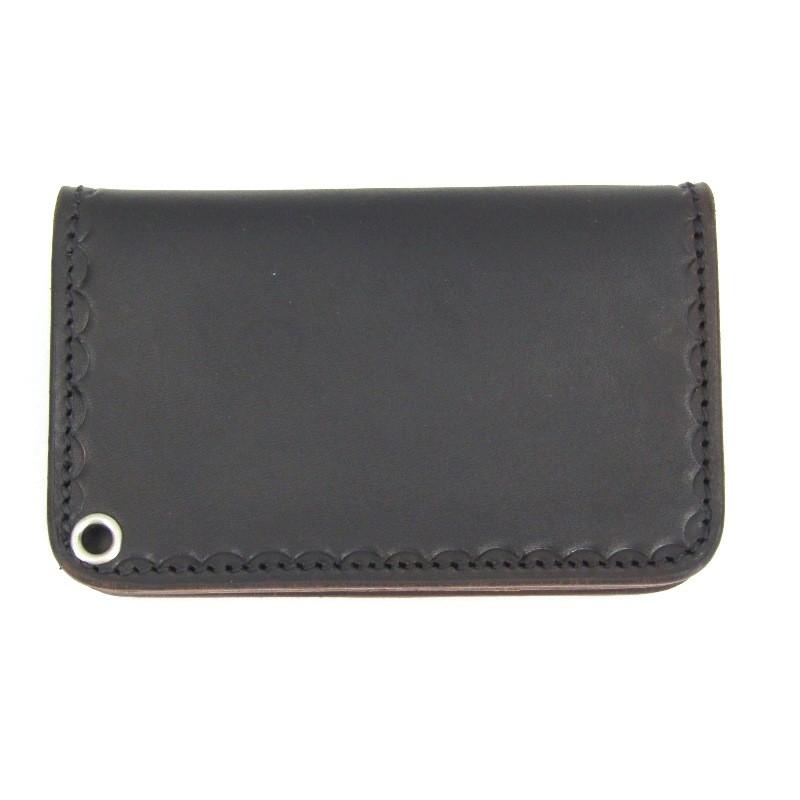 LARRY SMITH 未使用 ラリースミス 二つ折り財布 Truckers Wallet Stamp