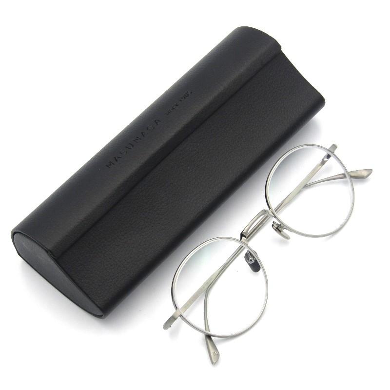 美品 MASUNAGA since 1905 増永眼鏡 マスナガ メガネフレーム WRIGHT 