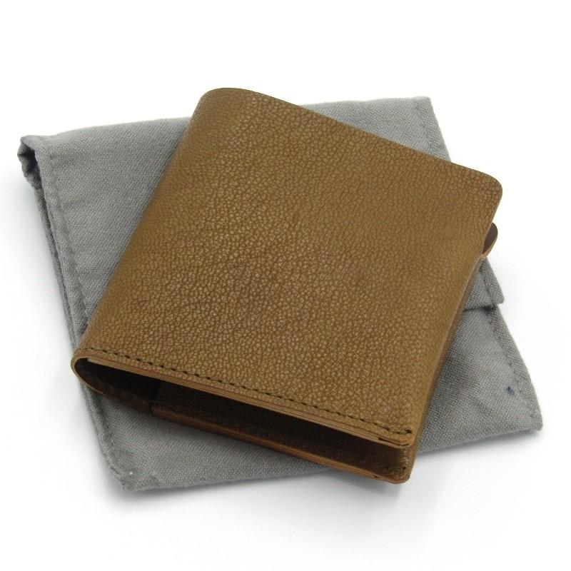 未使用 STYLE CRAFT スタイルクラフト 二つ折り財布 PURSE ゴート ヌメ 